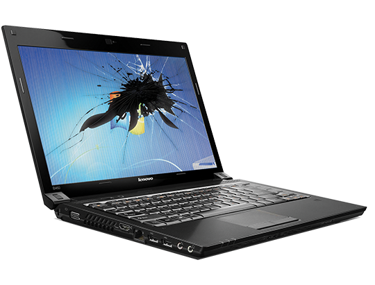 Broken Laptop